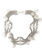 Claude Montana Vintage Chain Belt, Women's, Grey