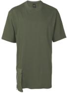 D.gnak Pocket Applique T-shirt - Green