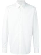 Z Zegna Classic Shirt, Men's, Size: 42, White, Cotton/spandex/elastane