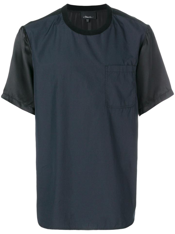3.1 Phillip Lim Color-blocked T-shirt - Blue