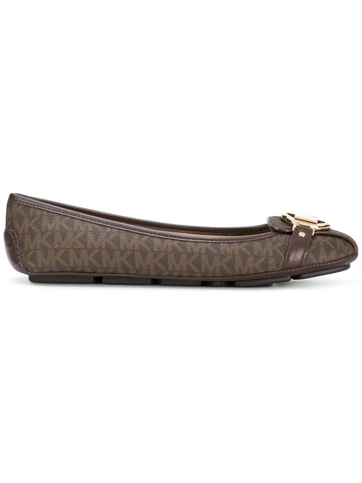 Michael Michael Kors Mk Ballerina Shoes - Brown