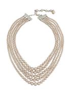 Susan Caplan Vintage 1980's Layered Necklace - Gold
