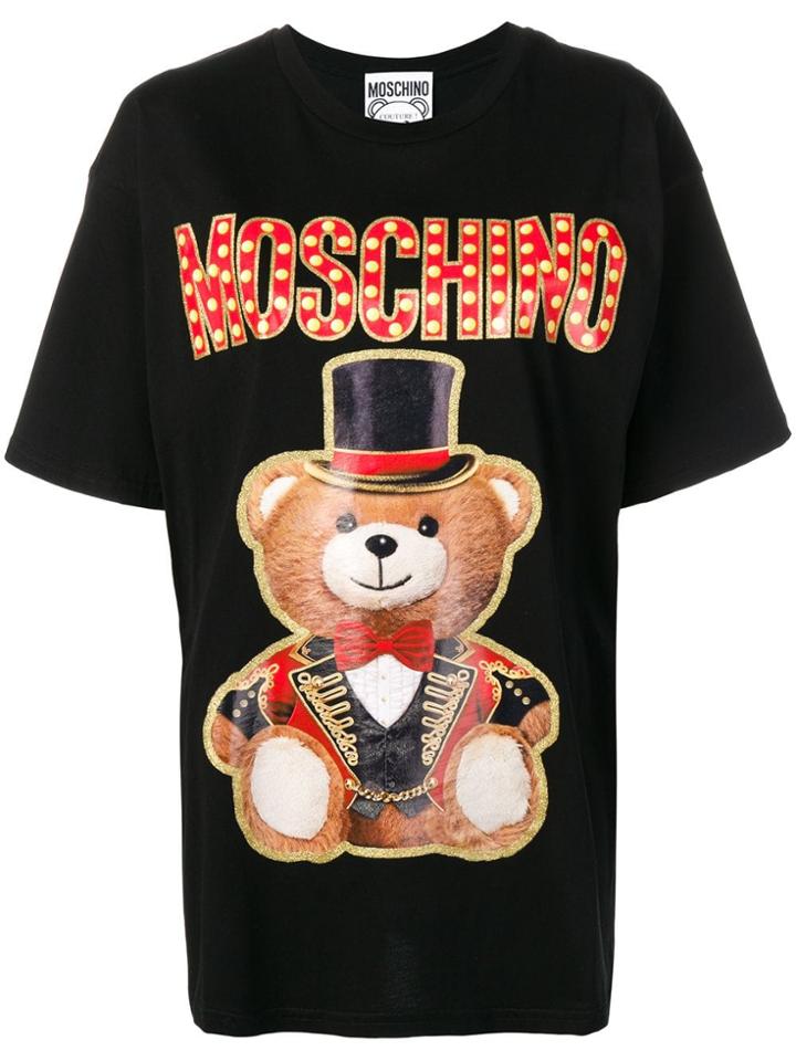 Moschino Circus Bear T-shirt - Black