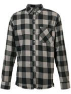 Nsf - Checked Shirt - Men - Cotton - Xl, Grey, Cotton