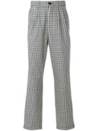 Barena Checked Trousers - Blue