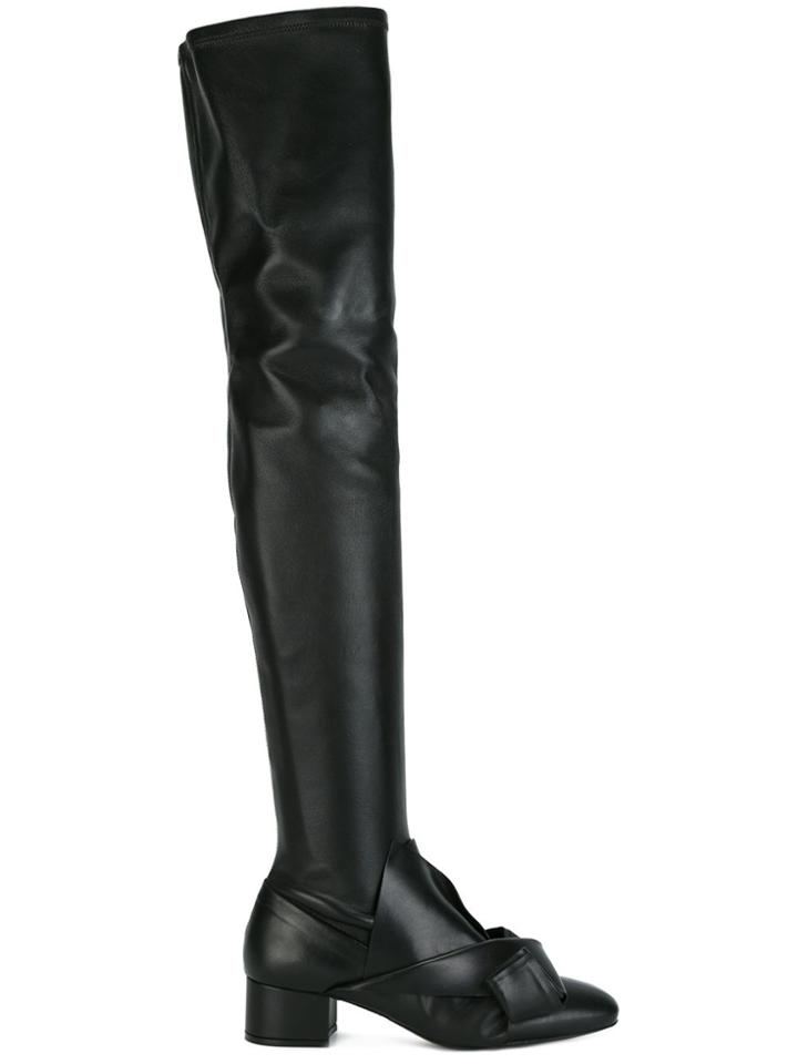 No21 Bow Detailing Boots - Black