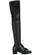 No21 Bow Detailing Boots - Black