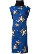 Marni Star Print Dress - Blue