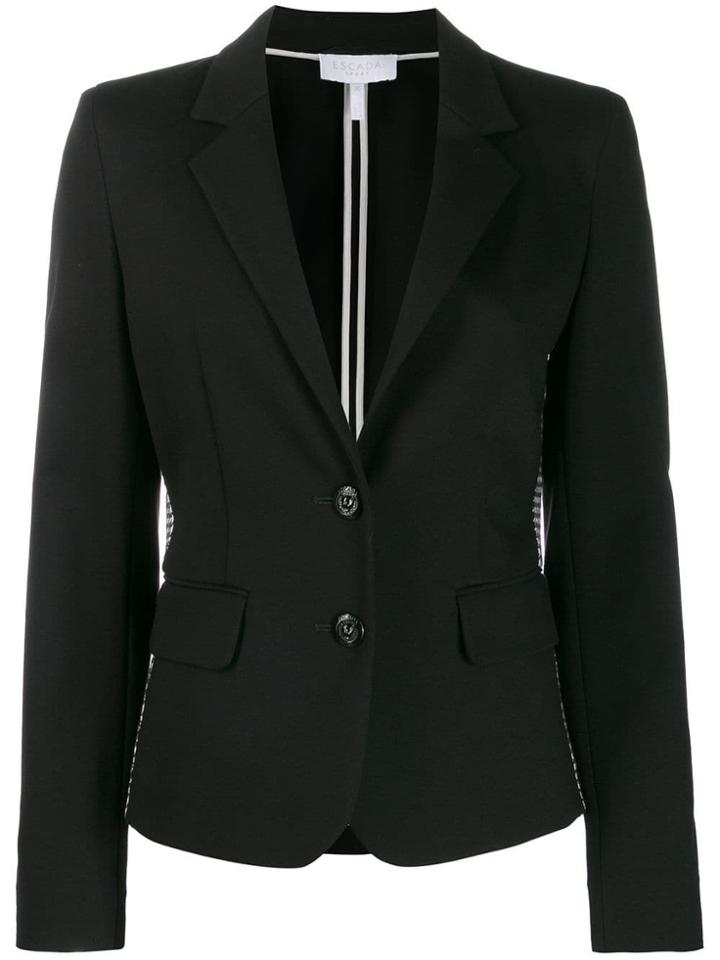 Escada Sport Slim Fit Blazer - Black