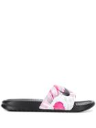 Nike Floral Print Slides - Pink