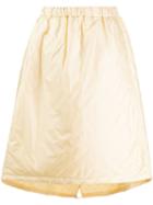 Jil Sander Elasticated Waist A-line Skirt - Neutrals