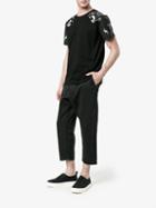 Valentino Panther Head T-shirt, Men's, Size: Large, Black, Cotton