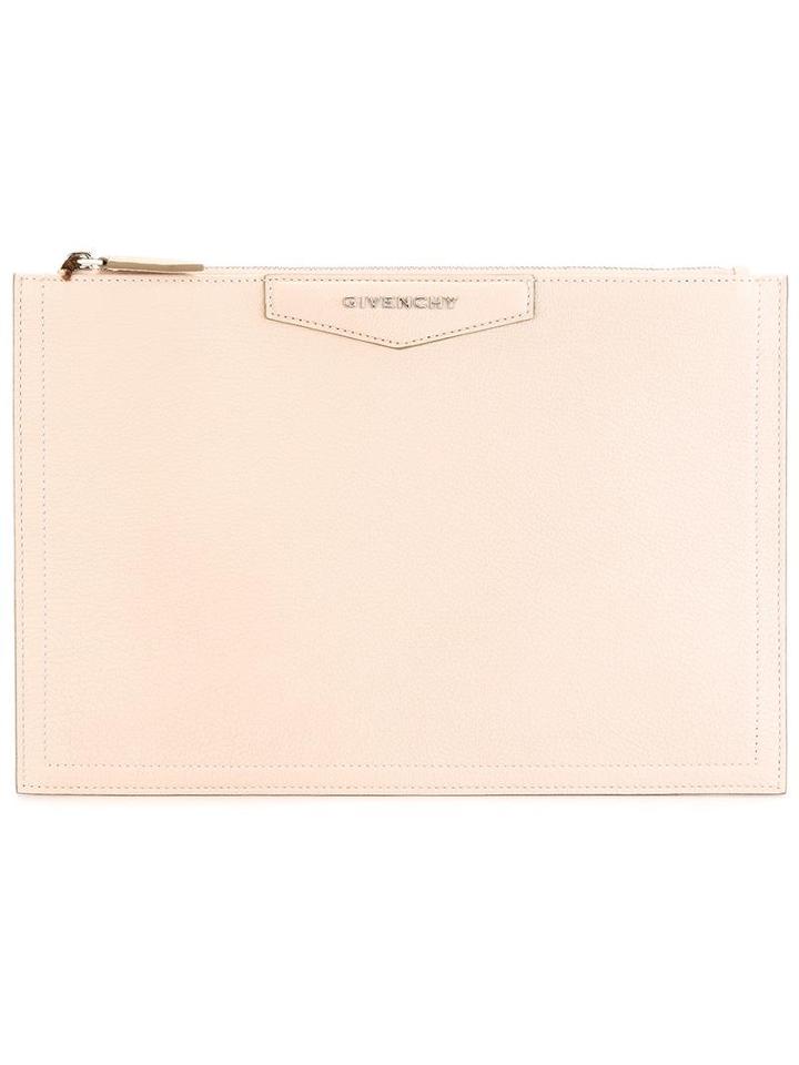 Givenchy 'antigona' Clutc, Women's, Pink/purple, Goat Skin