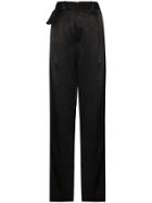 Lemaire Lemaire Hw Bltd Trs Wde Lg Stn - Black