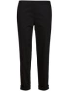 The Row Cropped Trousers, Women's, Size: 10, Black, Cotton/spandex/elastane