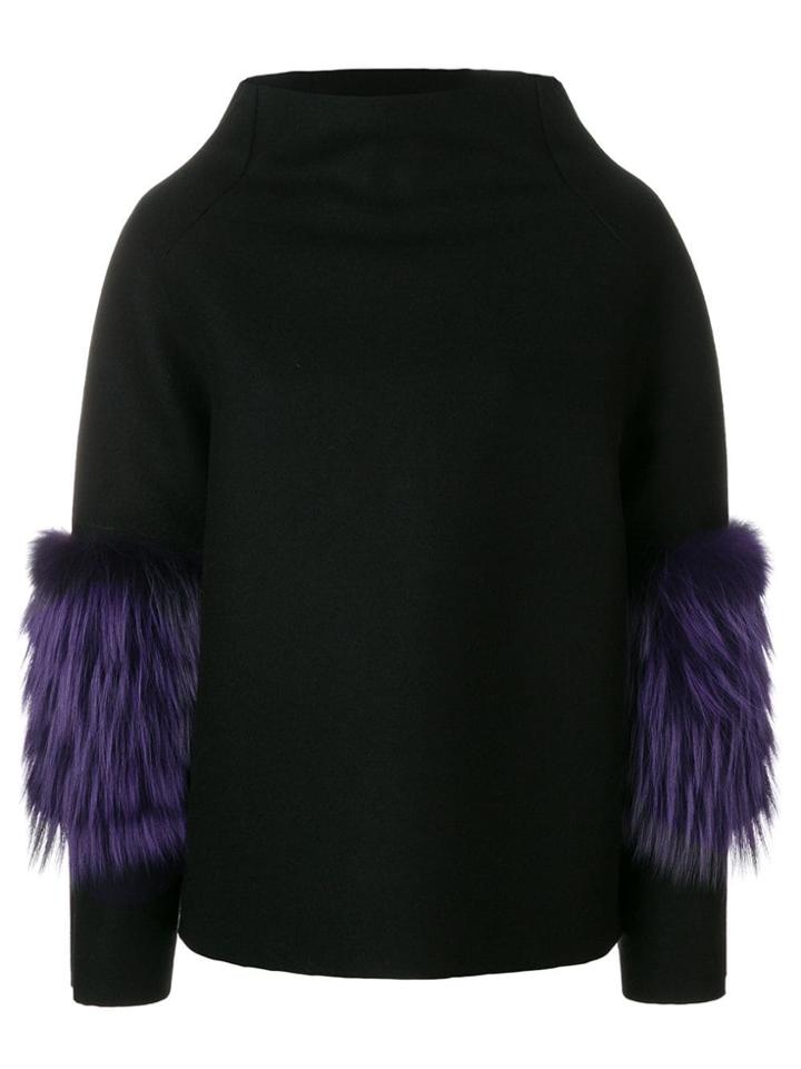 Saks Potts Funnel Neck Jacket - Black