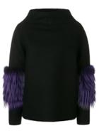 Saks Potts Funnel Neck Jacket - Black