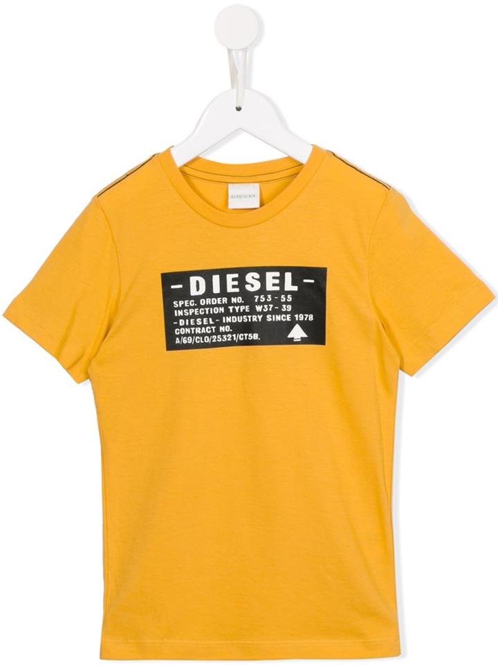 Diesel Kids 'taggi' Slim T-shirt