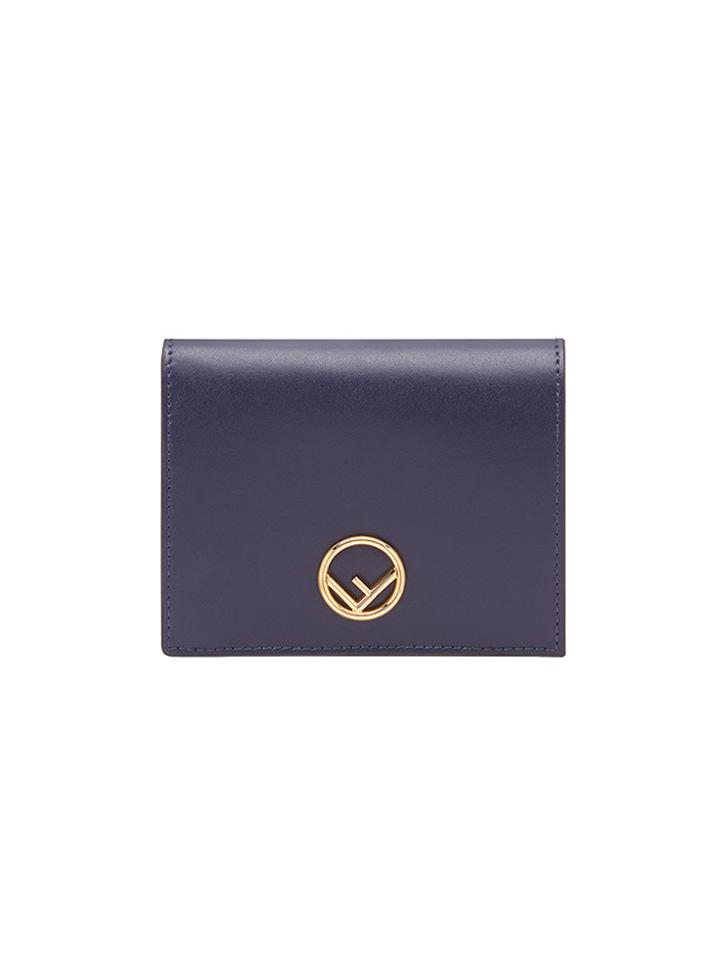 Fendi F Is Fendi Compact Wallet - Blue