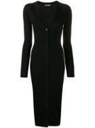 Dolce & Gabbana Slim-fit Knitted Dress - Black