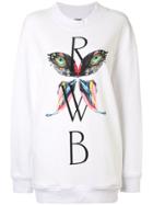 Romance Was Born Love Symbol Rwb Jumper - White