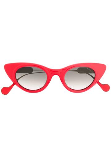 Moncler Eyewear Cat Eye Sunglasses - Red