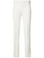 Nellie Partow Maurice Pants, Women's, Size: 4, White, Silk/polyester/spandex/elastane
