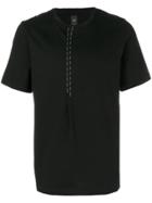 Oamc Contrast Seam T-shirt - Black