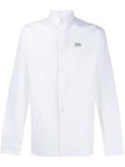 Philipp Plein Logo Long-sleeve Shirt - White
