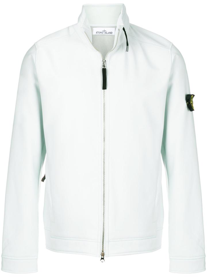 Stone Island Zip Front Jacket - Blue