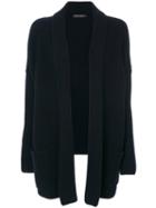 Incentive! Cashmere - Oversized Cardi-coat - Women - Cashmere - S, Blue, Cashmere