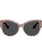 Burberry Eyewear Cat-eye Sunglasses - Neutrals