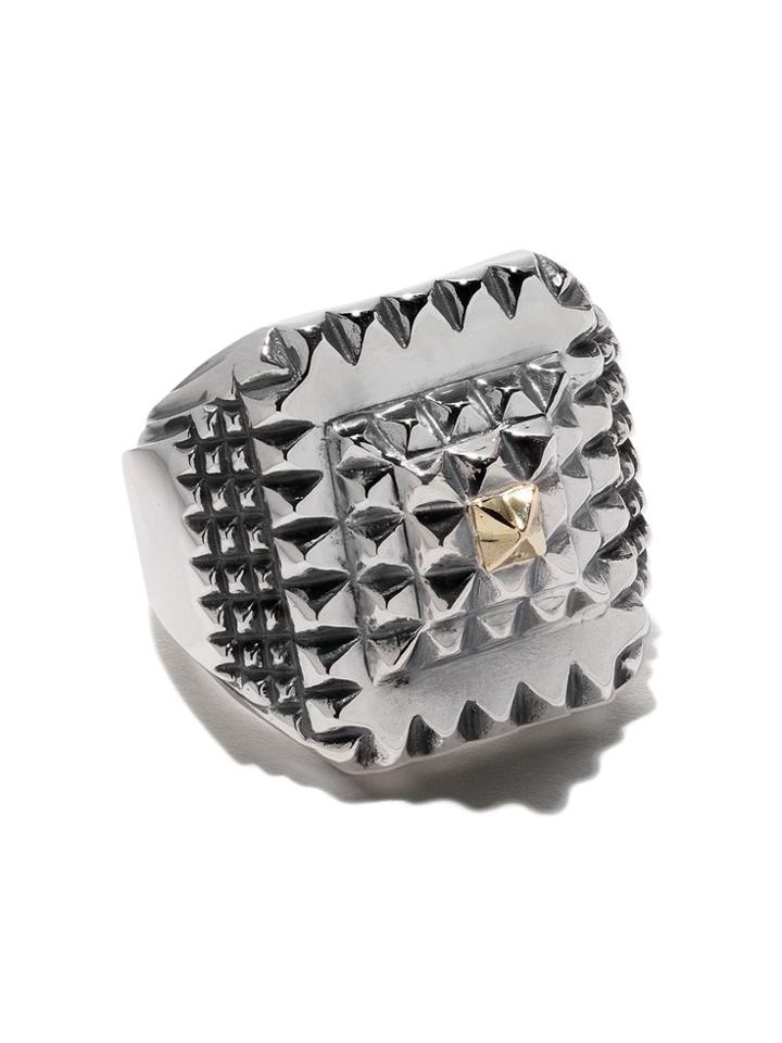 Natural Instinct Vertex Of Element Ring - Silver