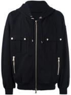 Balmain Hooded Jacket - Black