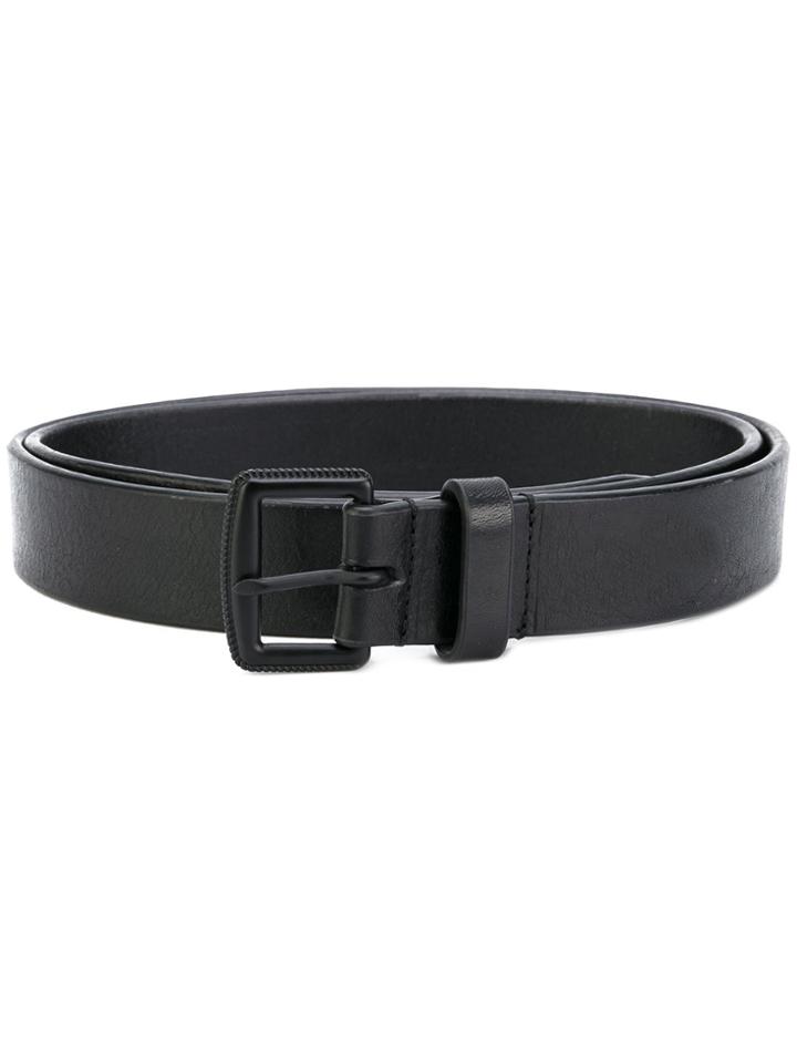 Dsquared2 Embossed Buckle Belt - Black