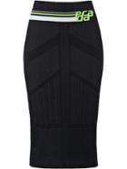Prada Technical Knit Skirt - Black