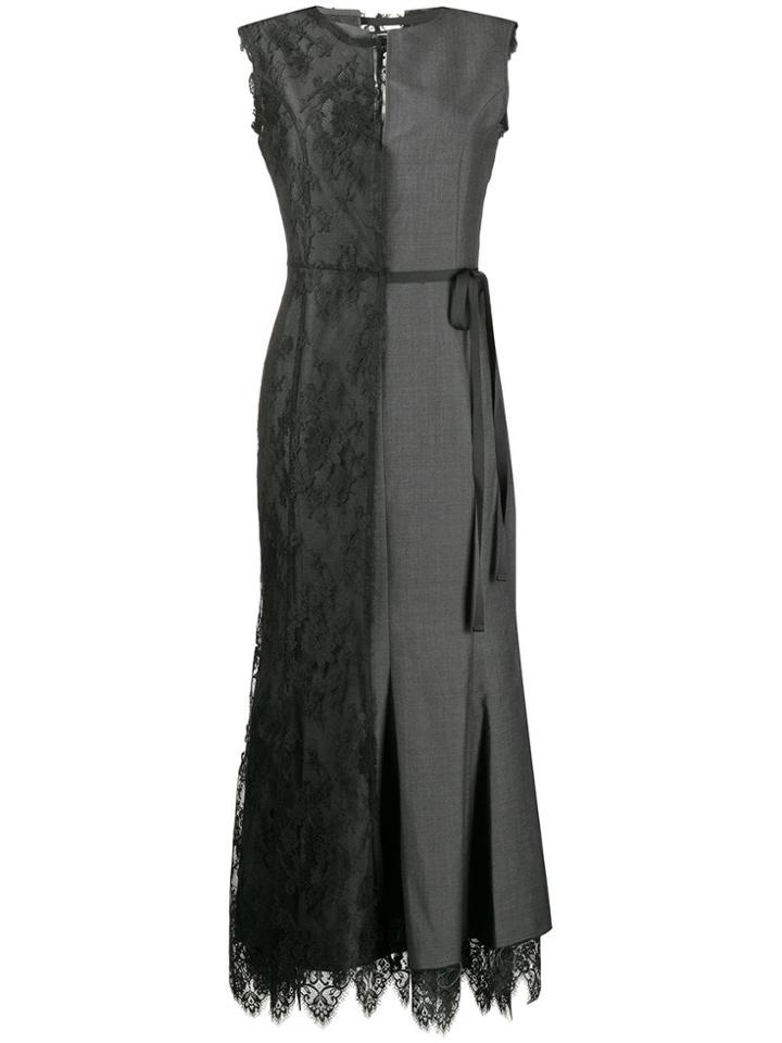 Junya Watanabe Tie-waist Dress - Black