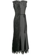 Junya Watanabe Tie-waist Dress - Black
