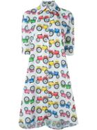Ultràchic Tractor Print Shirt Dress