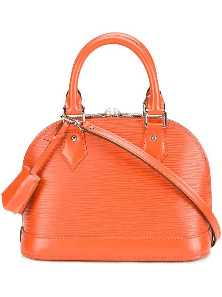 Louis Vuitton Vintage 'alma Bb' Tote, Women's, Yellow/orange