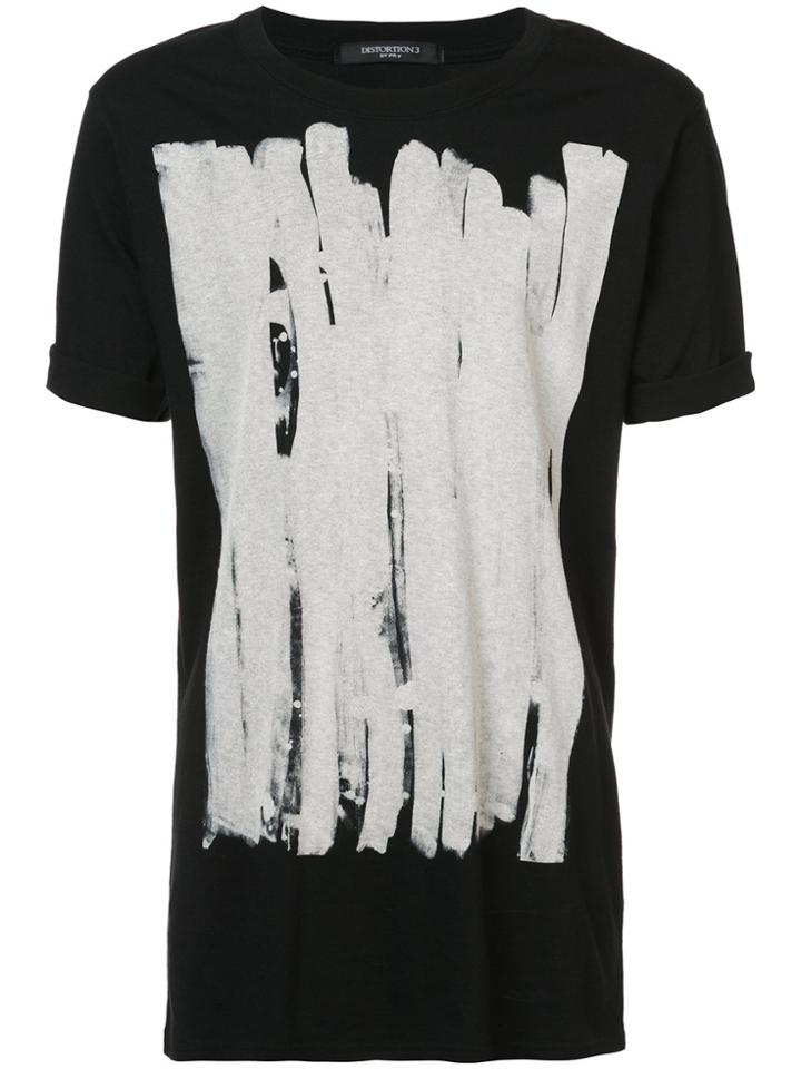 Nude Printed T-shirt - Black