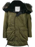 Wooyoungmi Fur Trim Parka - Green