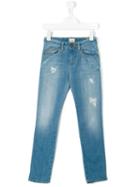 Armani Junior - Distressed Jeans - Kids - Cotton/spandex/elastane - 12 Yrs, Boy's, Blue