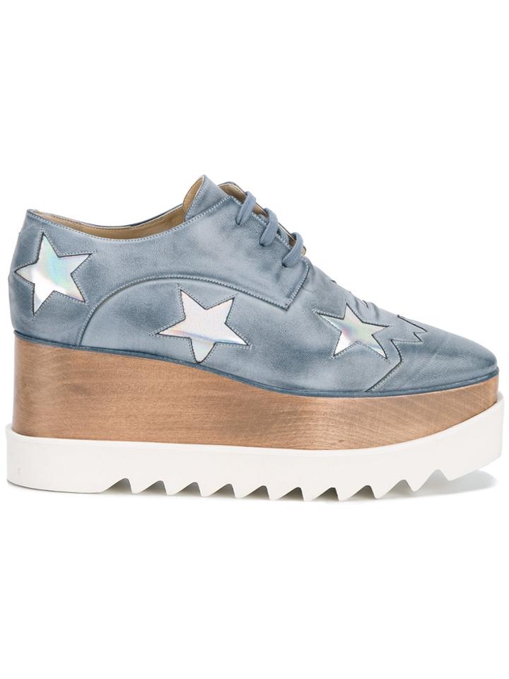 Stella Mccartney Elyse Star Detail Shoes - Blue