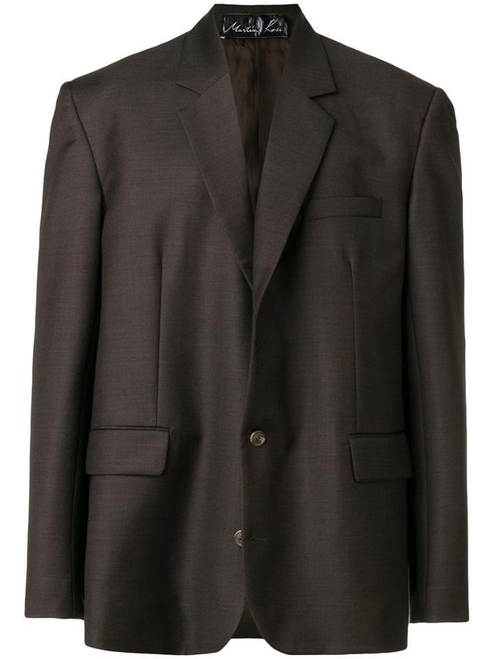 Martine Rose Oversized Blazer - Brown