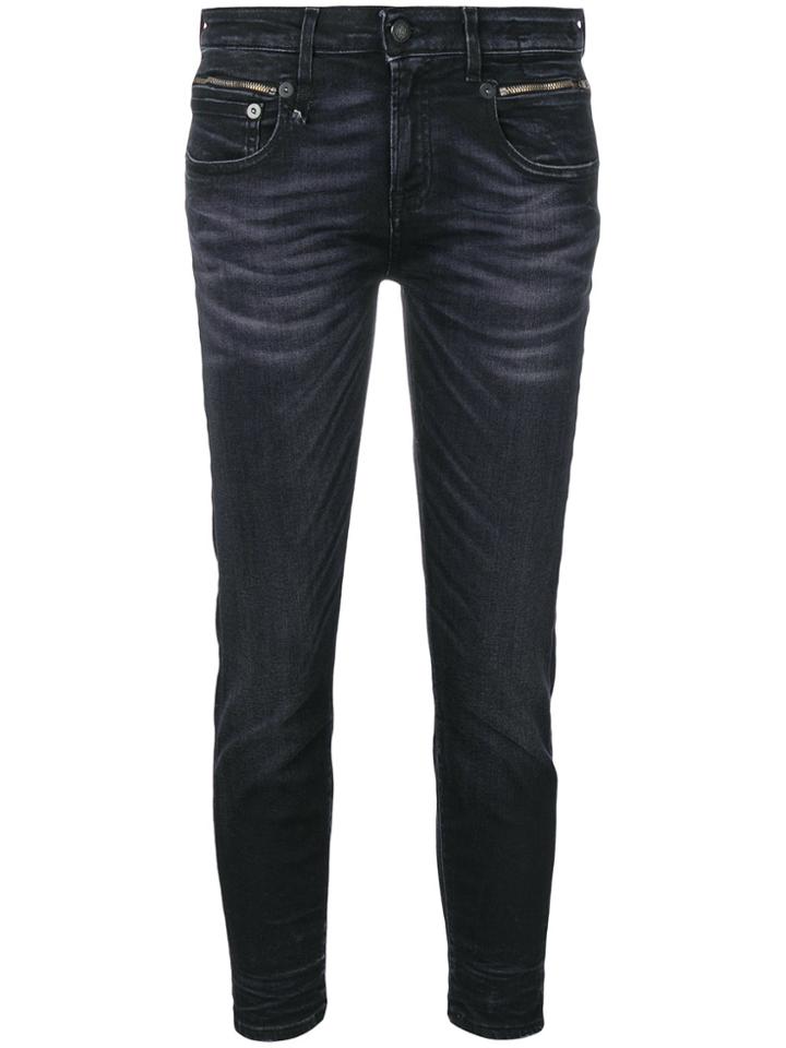 R13 Biker Boy Jeans - Blue