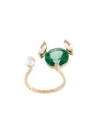 Delfina Delettrez 'magic Triangle' Ring - Metallic