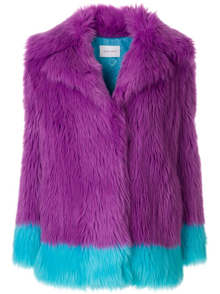 Alberta Ferretti Two-tone Jacket - Pink & Purple