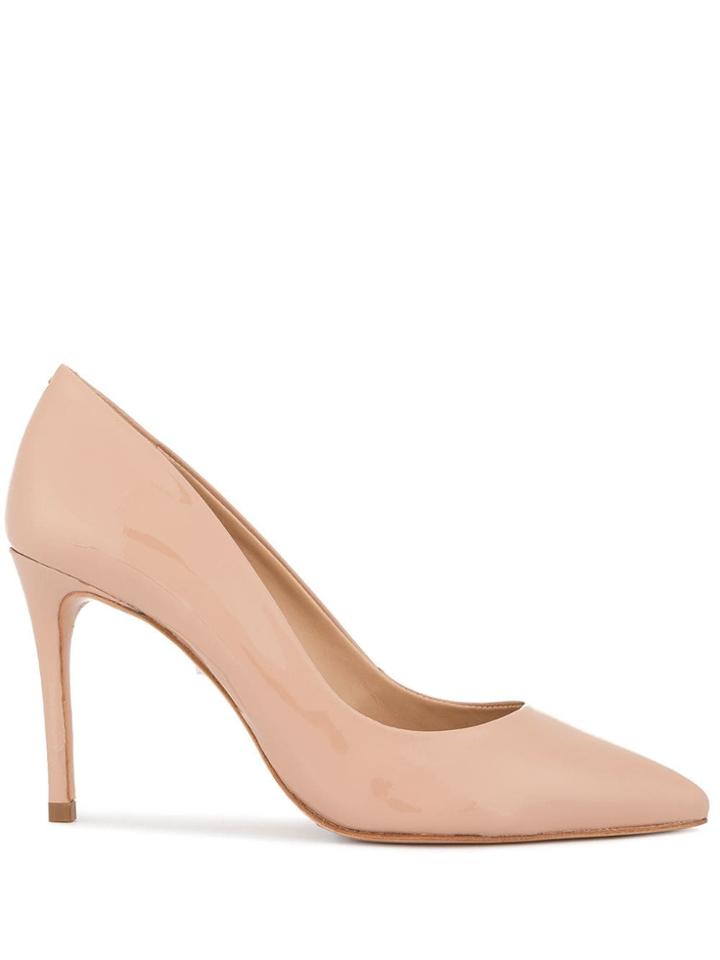 Schutz Patent Pointed Pumps - Pink