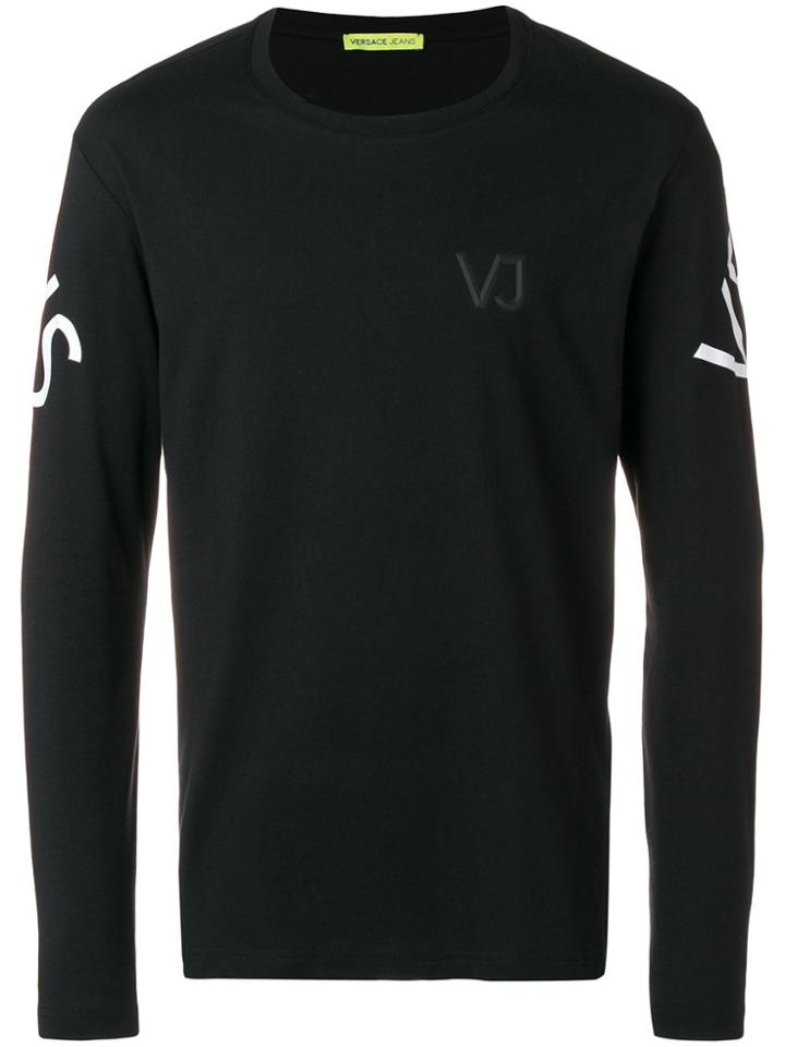 Versace Jeans Lightweight Sweatshirt - Black